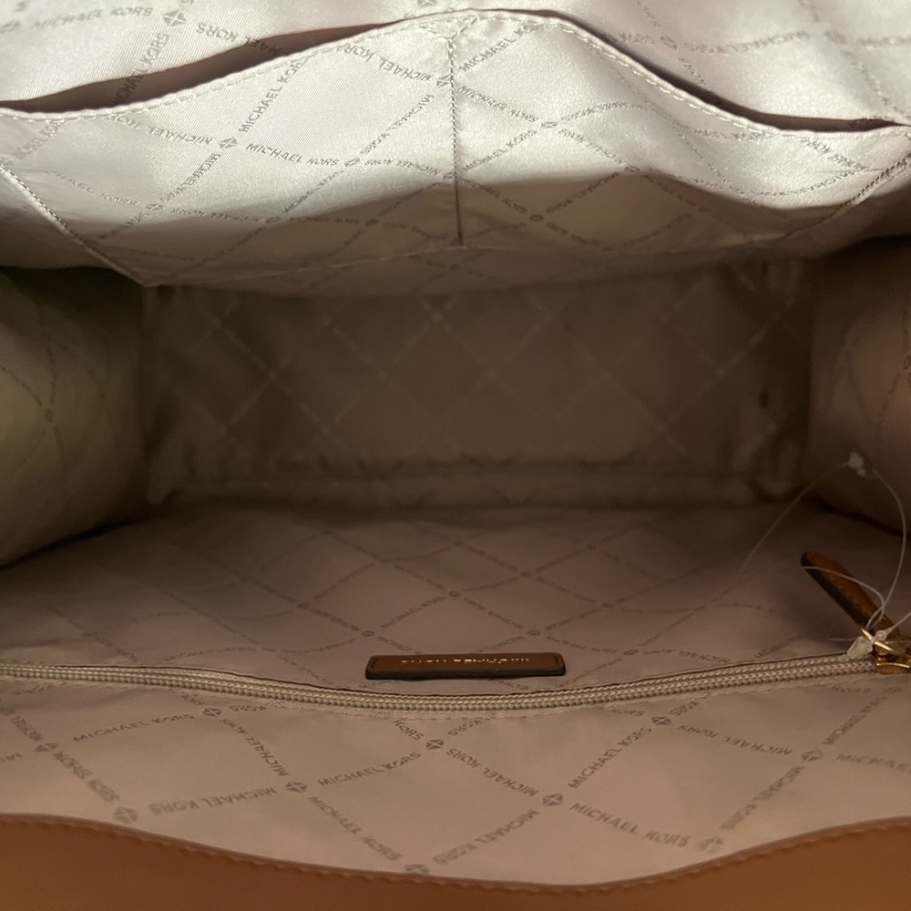 Michael Kors Brown and Tan Messenger Bag - Picture 8 of 15